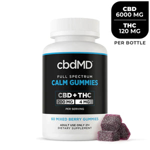 cbdMD Full Spectrum Calming CBD Gummies