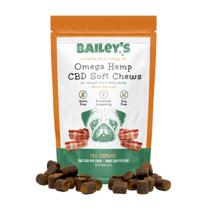 Bailey's Omega Hemp Soft Chews (Bacon)