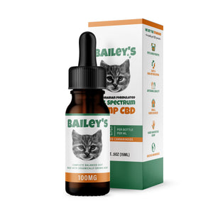 Bailey's Pet Hemp Oil For Cats - 100mg