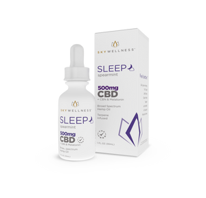 SkyWellness CBD Sleep Tincture - CBN+Melatonin