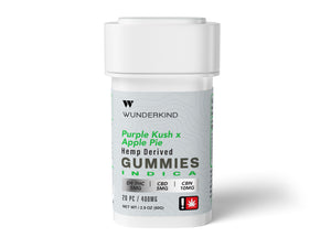 Wunderkind Purple Kush Terpene Infused X Apple Pie Gummies